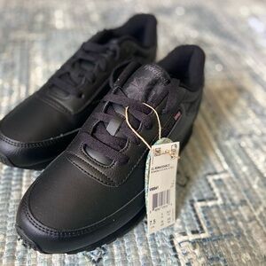 Black Reebok CL Renaissance Sneakers (NEW)